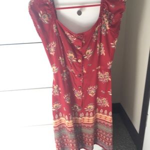 Angie brand red dress